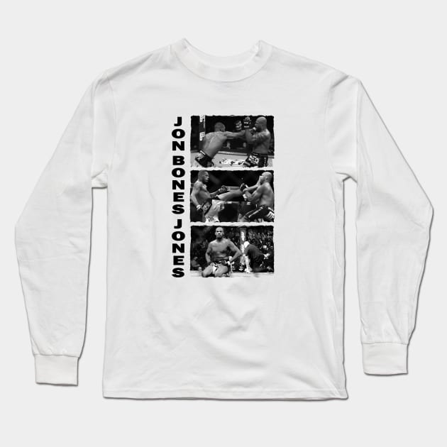 Jon Jones Best Fighter Long Sleeve T-Shirt by WikiDikoShop